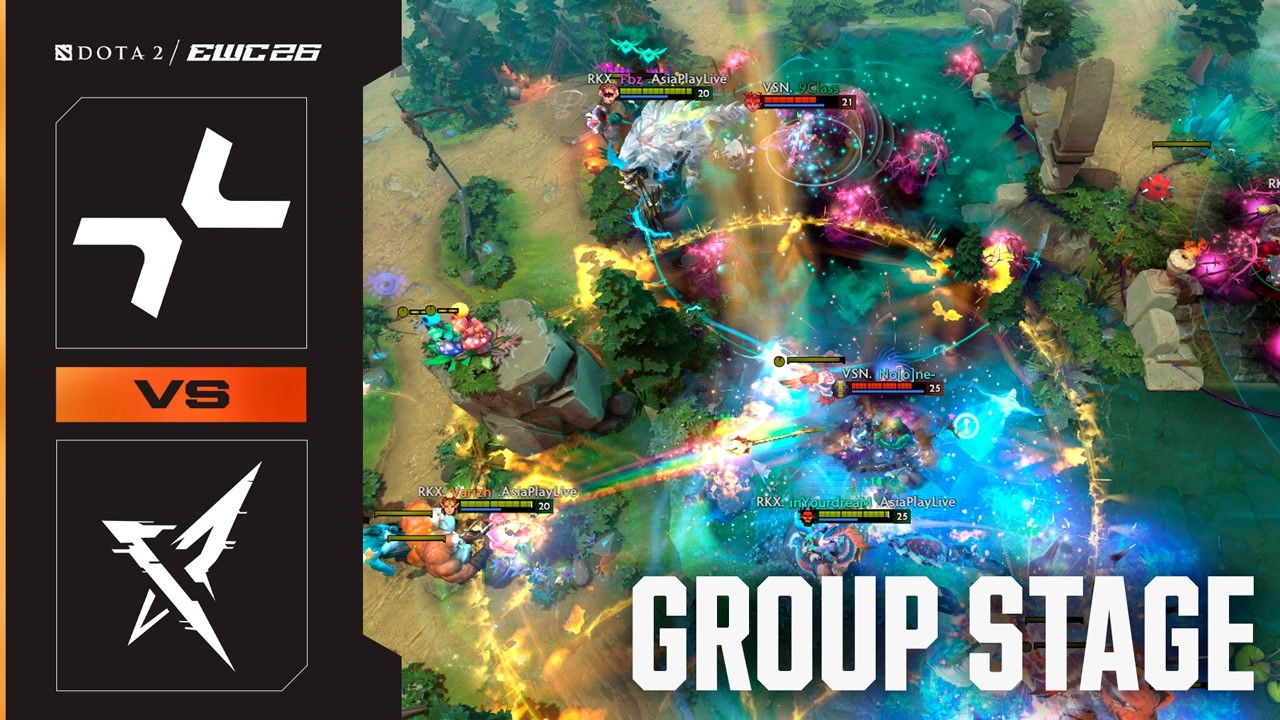 REKONIX vs. PVISION | Dota 2 at EWC 26 - Group Stage - HIGHLIGHTS background