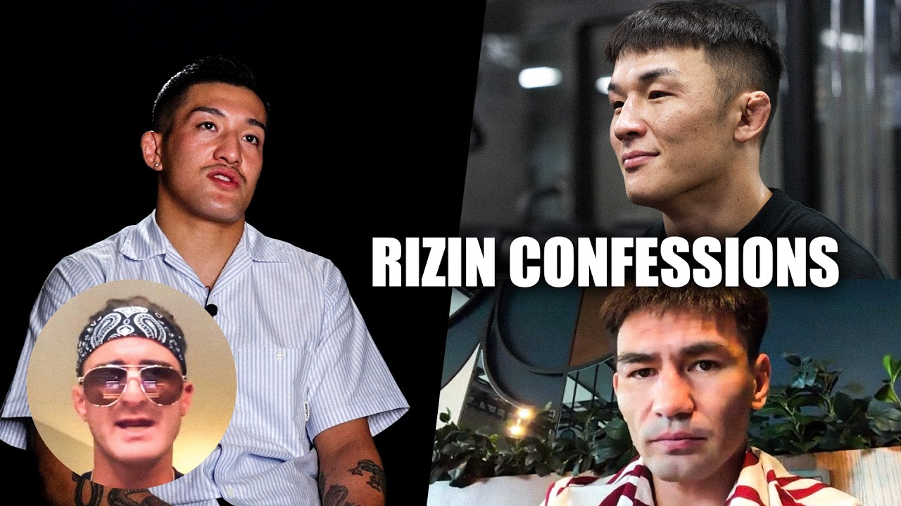 【番組】RIZIN CONFESSIONS #222 / バンタム級タイトルマッチダニー・サバテロ vs. 鹿志村仁之介 etc background