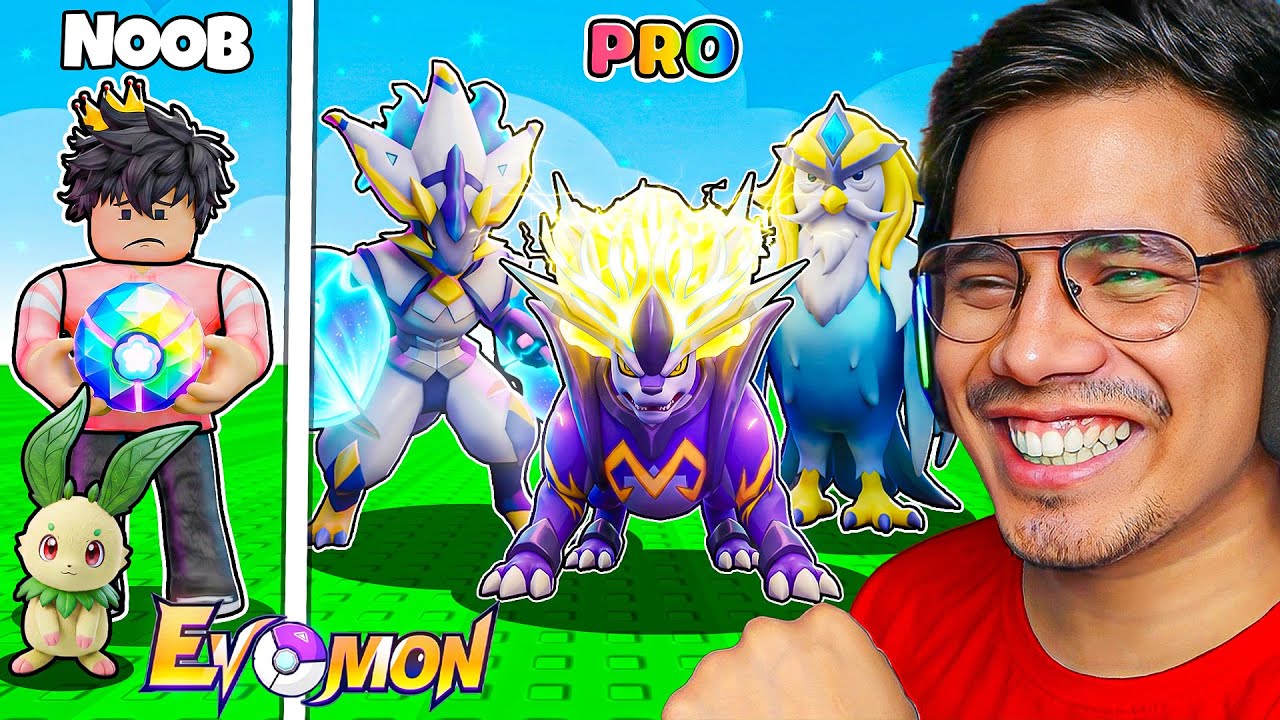 SPENDING $9846718 IN EVOMON ROBLOX 😱 background