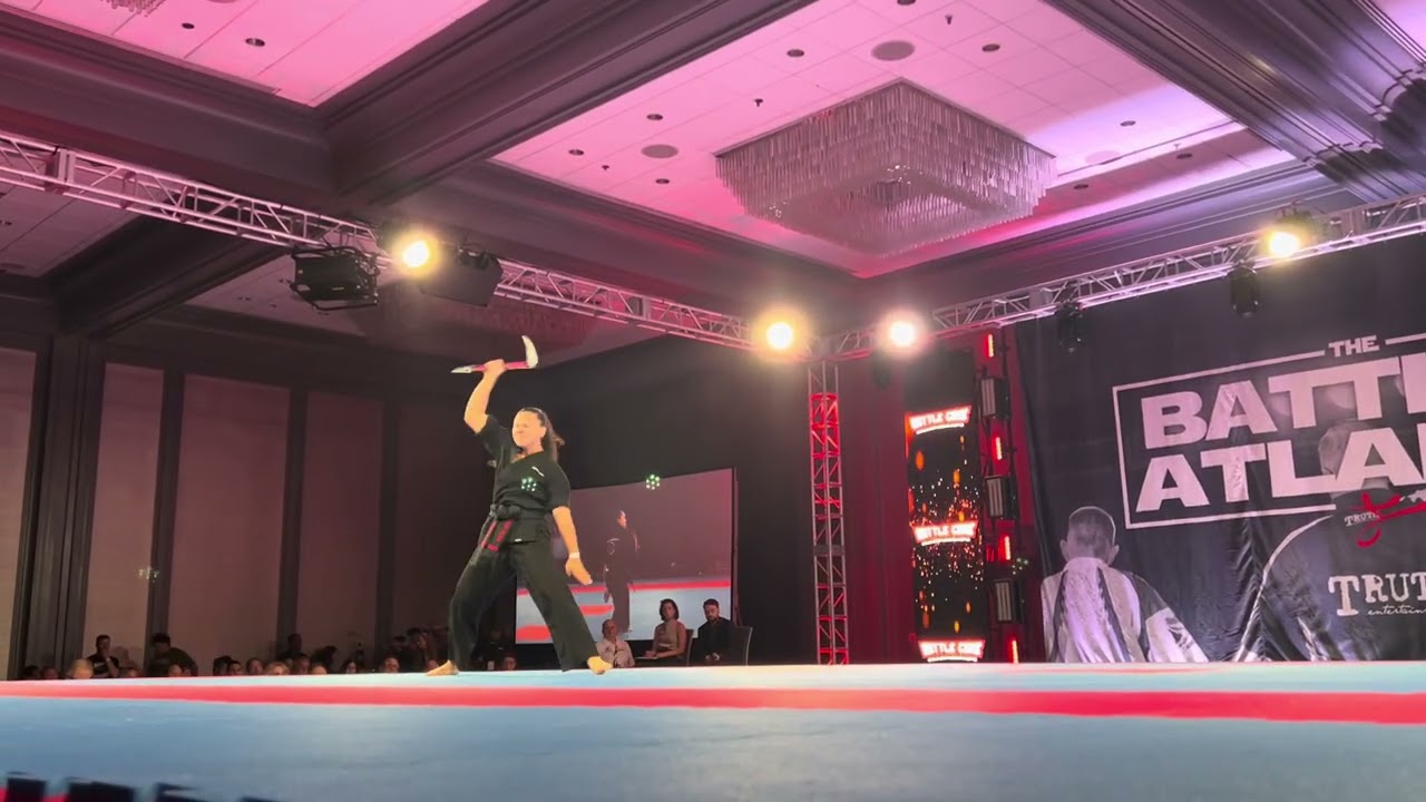 Haley Glass Mancillas Womens CMX Weapons Overall Grand Championship - Battle of Atlanta 2026 background