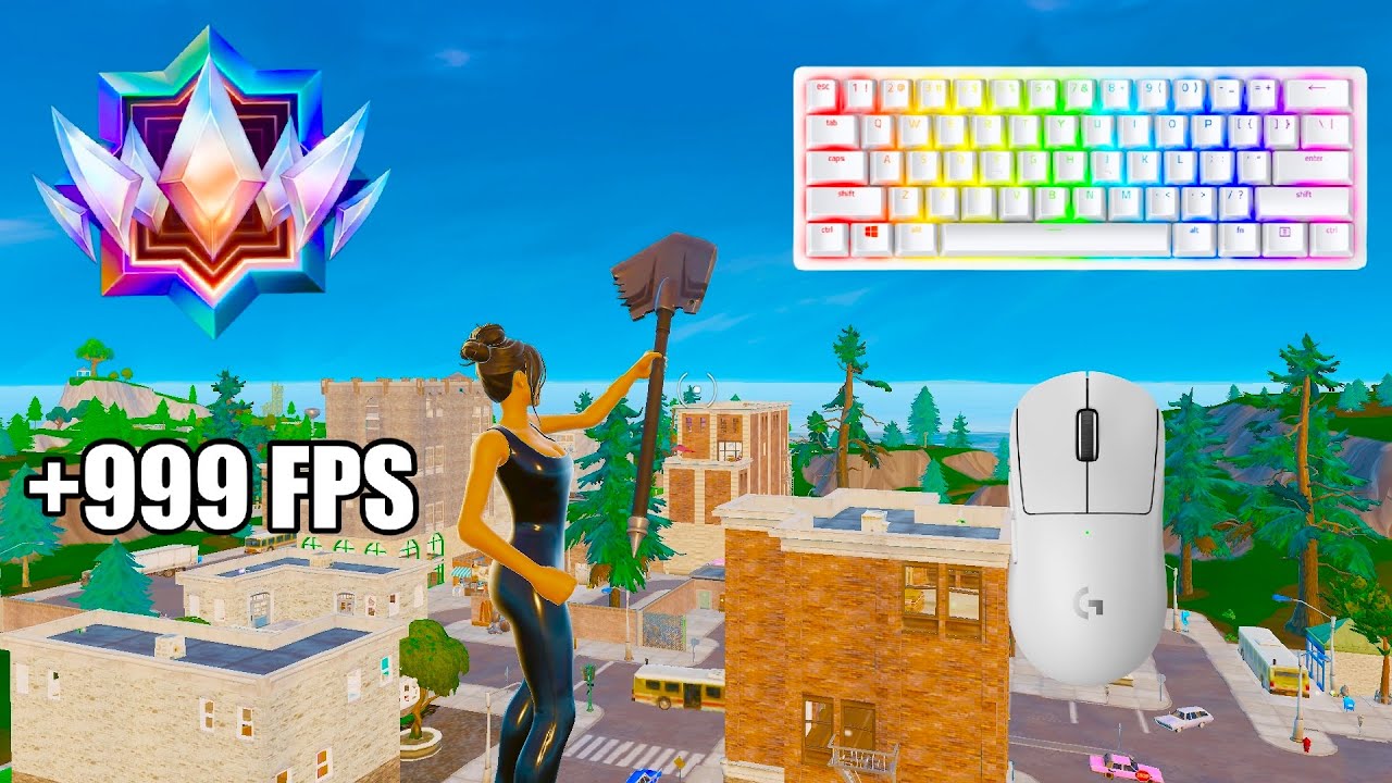SteelSeries Apex Pro TKL ASMR đŽ Fortnite OG Ranked Reload đ Satisfying Keyboard Fortnite 900 FPS 4K background