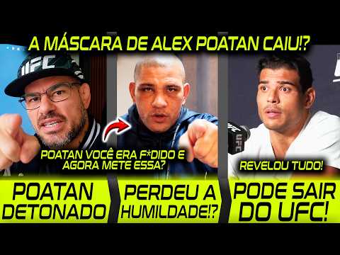 A MÁSCARA CAIU?!🚨 ALEX POATAN É DET0NADO POR MARCELO BRIGADEIRO APÓS RESPOSTA P0LÊMICA! GIRO MMA UFC background