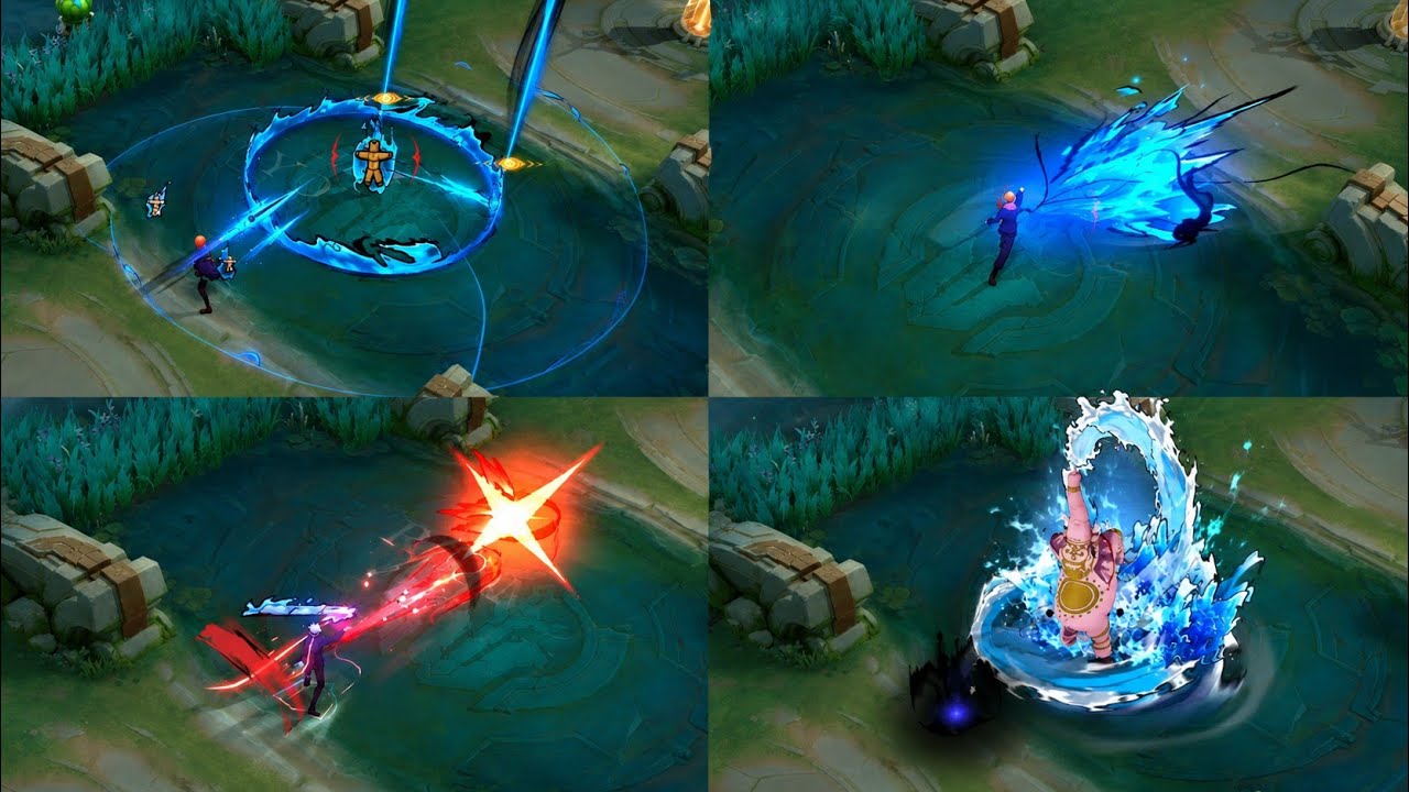 4 REVAMP JJK SKINS | GOJO, ITADORI, NOBARA AND MEGUMI | JJK EVENT RESALE 2026 MLBB background