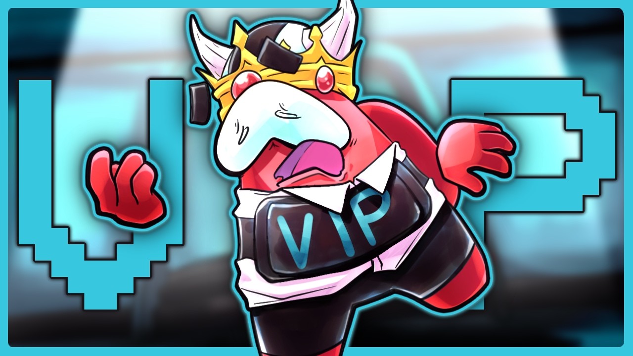 They added VIP MODE!? | Among Us Town of Us Mod w/ Friends background