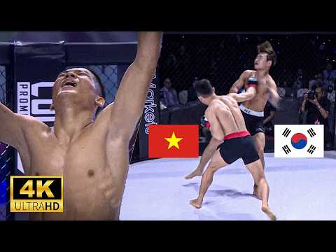 🔴FULL 4K: Đẳng cấp của Lưu Đức Mạnh trước tay đấm Hàn Quốc, học trò Duy Nhất quá xuất sắc background