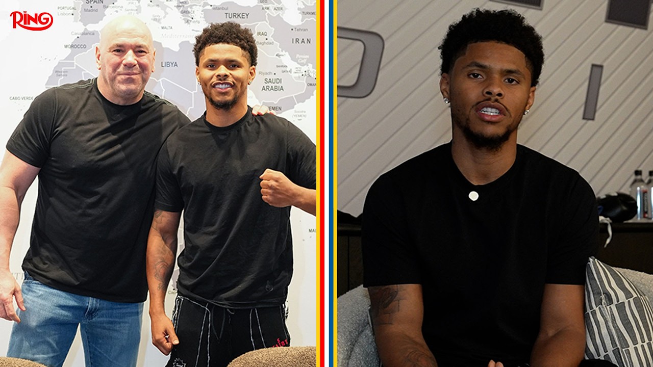 EXCLUSIVE! Shakur Stevenson On Signing With ZUFFA BOXING | FULL INTERVIEW background