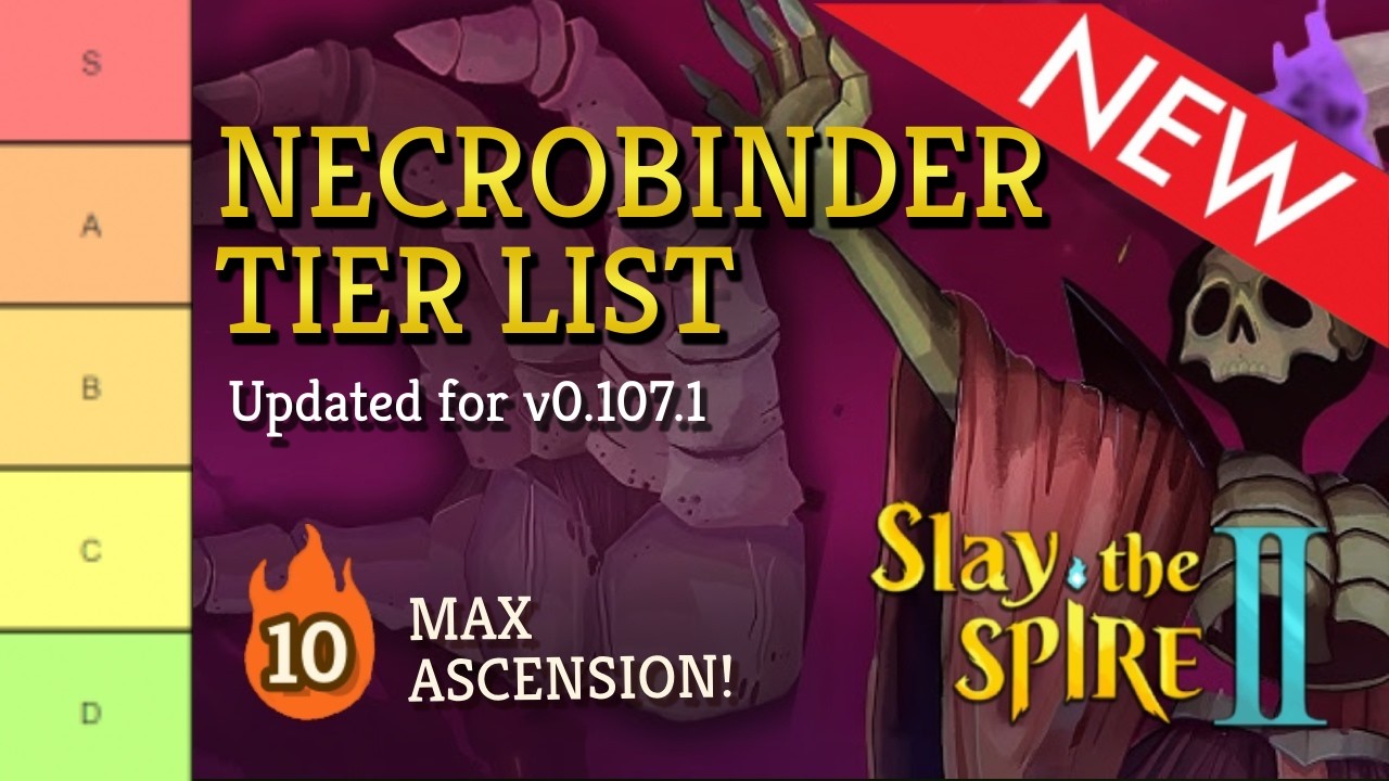 How Aeonglass changes EVERYTHING | Spire 2 Necrobinder Tier List background