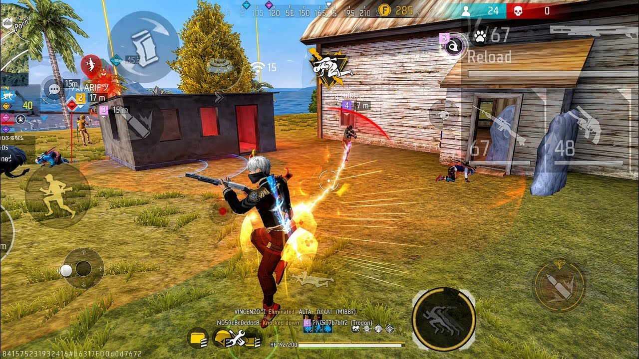 FREE FIRE TOURNAMENT HIGHLIGHTS! SCRIM TOURNAMENT! background