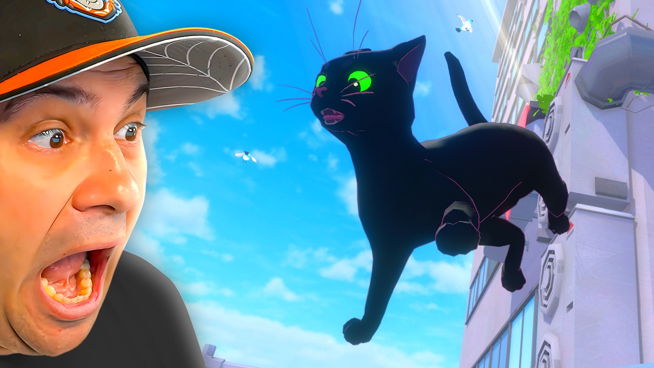 Lost in a BIG CITY as a Little Kitty! background