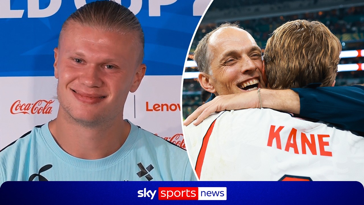 'Pressure is on England' | Norway's Erling Haaland previews World Cup quarter-final vs Three Lions background