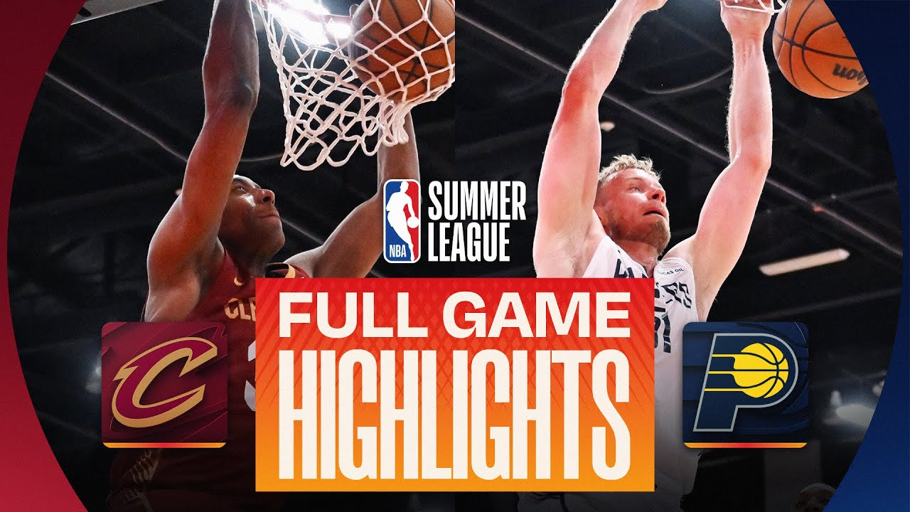 CAVALIERS vs PACERS | LAS VEGAS SUMMER LEAGUE | FULL GAME HIGHLIGHTS | July 10, 2026 background