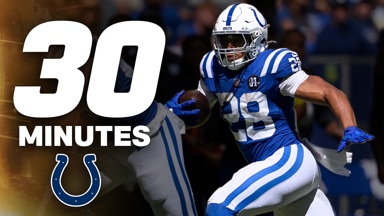 30 Minutes of Colts Offensive Highlights (2020-2025) background