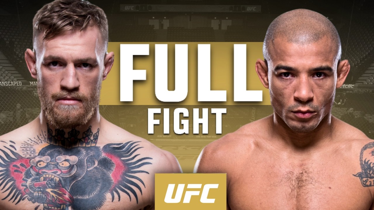 Conor McGregor vs Jose Aldo Jr. | Full Fight | UFC 329 background