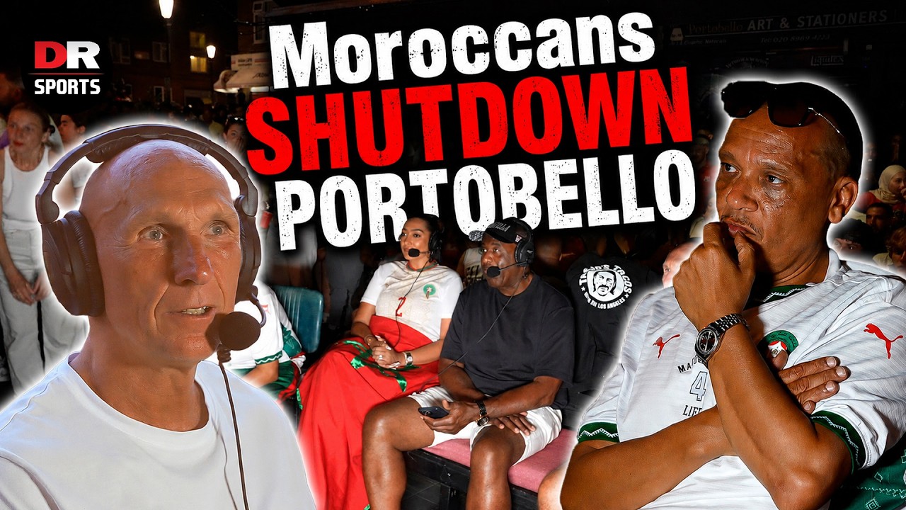 Moroccans SHUTDOWN London, France RUIN The Party... background
