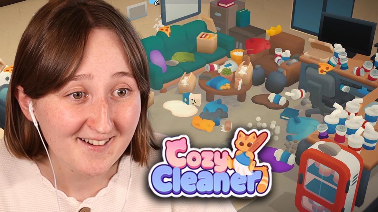 Playing Cozy Cleaner for the first time! (Streamed 7/5/26) background