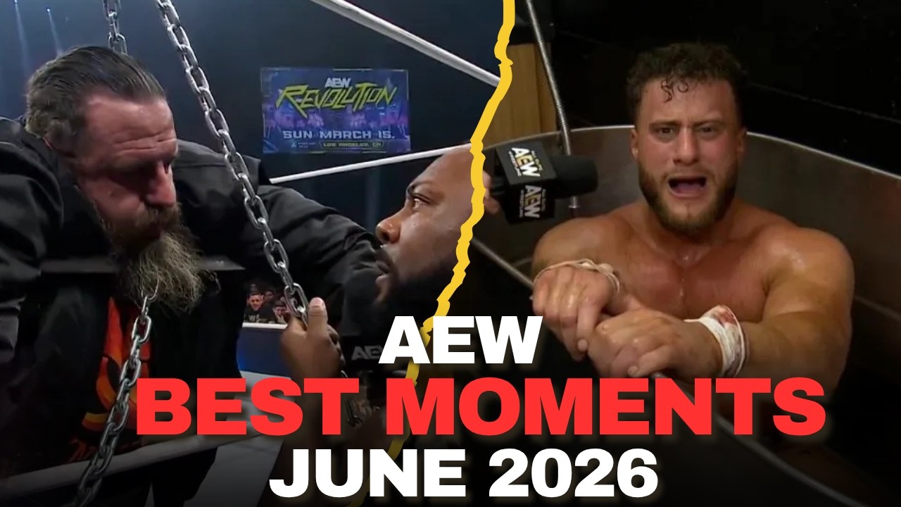 AEW Best Moments of June 2026 background