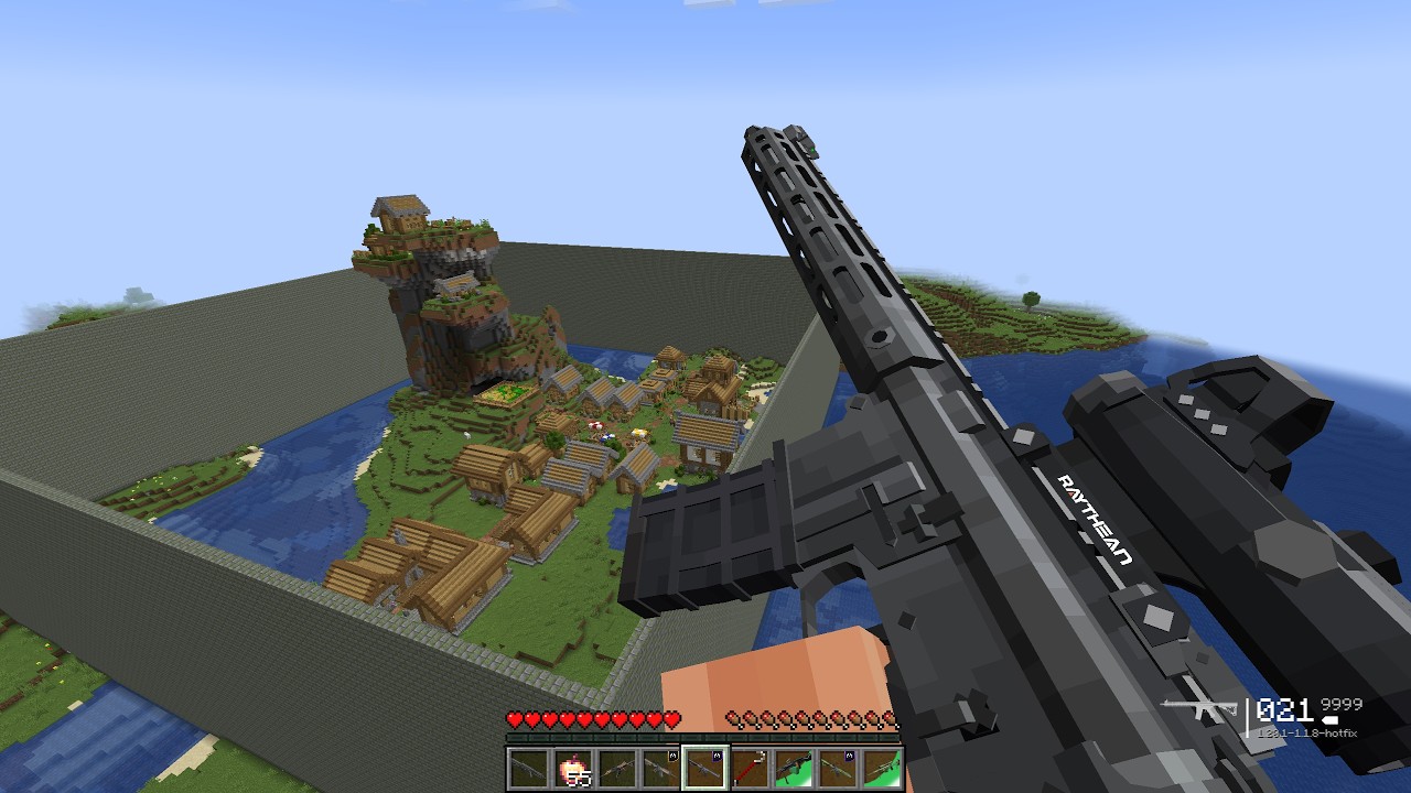 Villagers Built a GIANT Stone Wall... So I Destroyed It with Modern Weapons! 💥 background