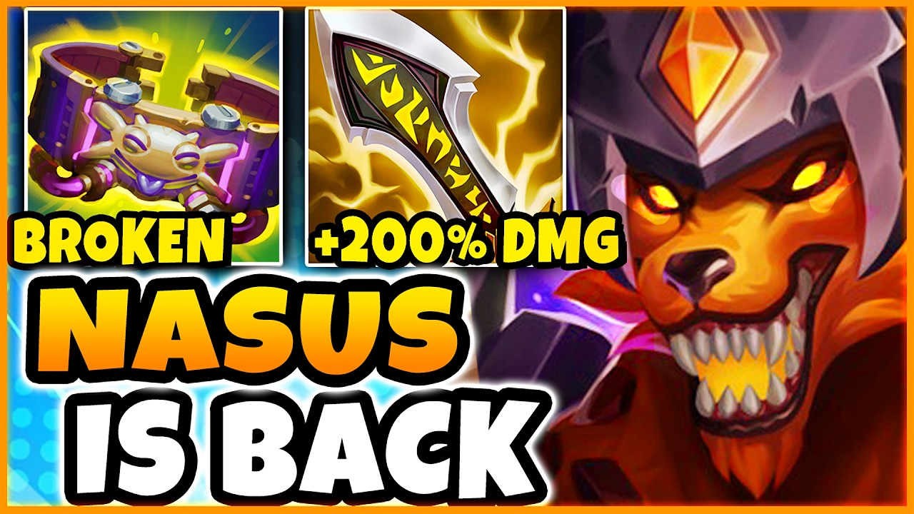 NASUS IS (STILL) THE HIGHEST WINRATE JUNGLER IN THE GAME RIGHT NOW! background