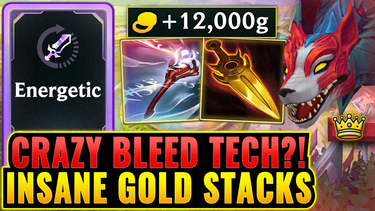 Runecarver and Gambler's Stacking Dopamine: Abusing Bleed Tech + Energetic | League Arena Gameplay background