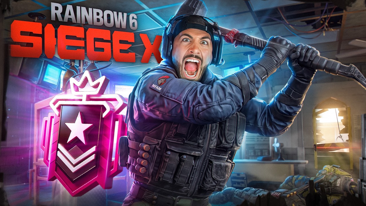 RAINBOW 6 SIEGE RANKED W/ HUTCH, CLOAKZY & DRAC + BIG GIVEAWAYS! đ„ background