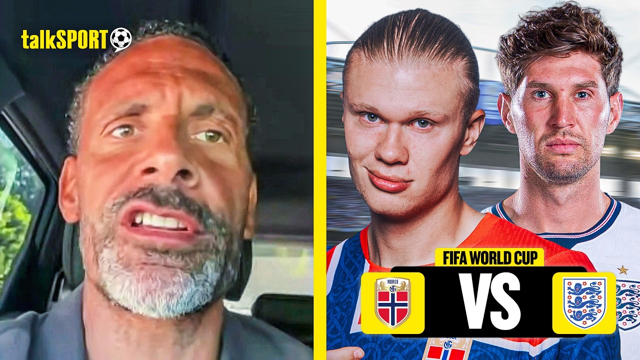 "IF HE'S ON IT..." Rio Ferdinand INSISTS England will NOT be able to stop Erling Haaland! background