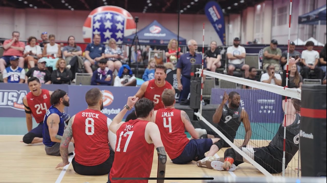U.S. Men’s and Women’s Sitting National Teams | 2026 World ParaVolley Sitting World Championships background