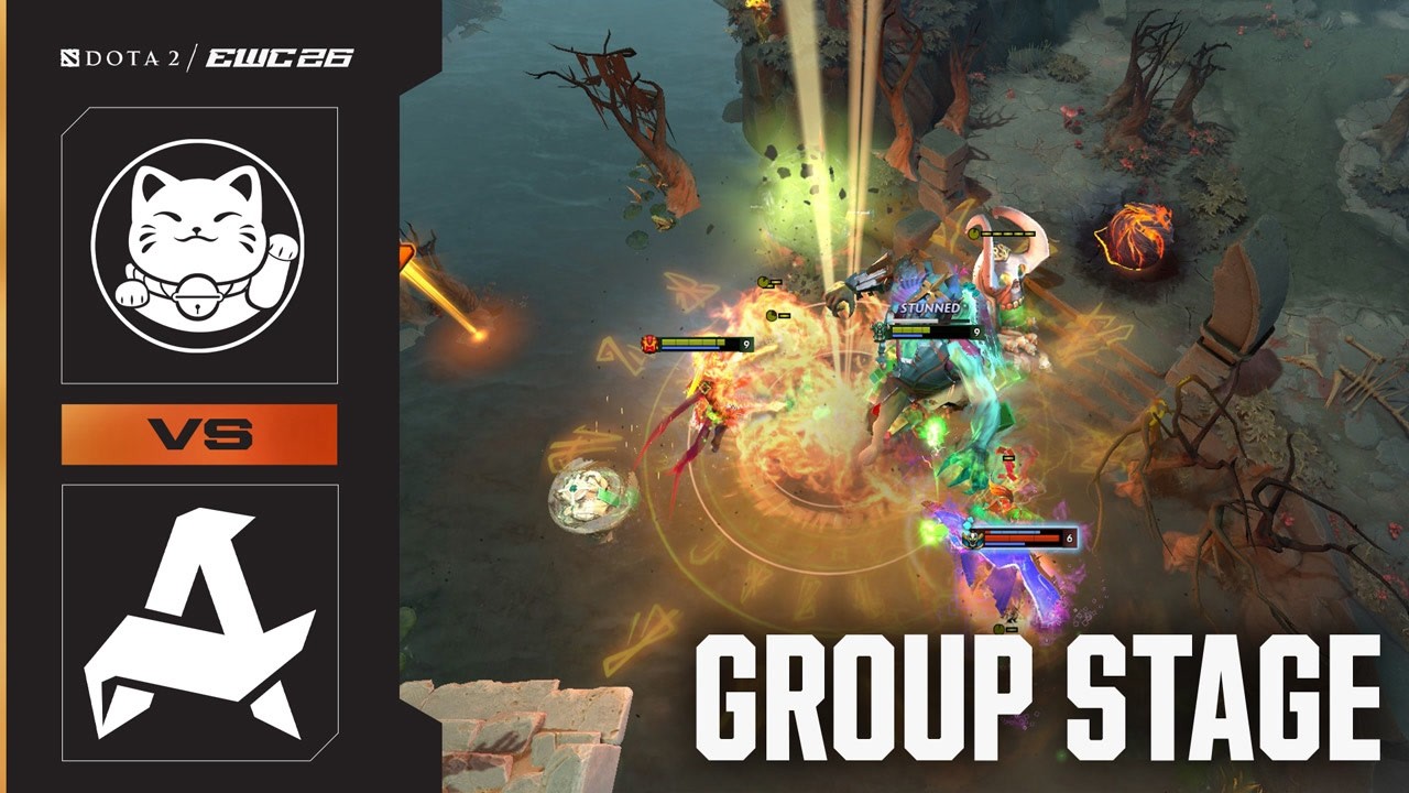 AURORA GAMING vs. PTIME | Dota 2 at EWC 26 - Group Stage - HIGHLIGHTS background