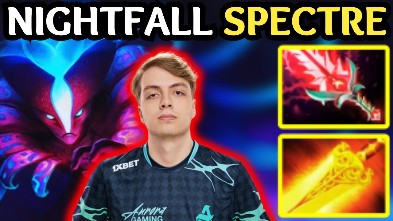 π₯ Nightfall SPECTRE Carry MONSTER β Haunt WINS Every Fight π₯ Dota 2 Gameplay background