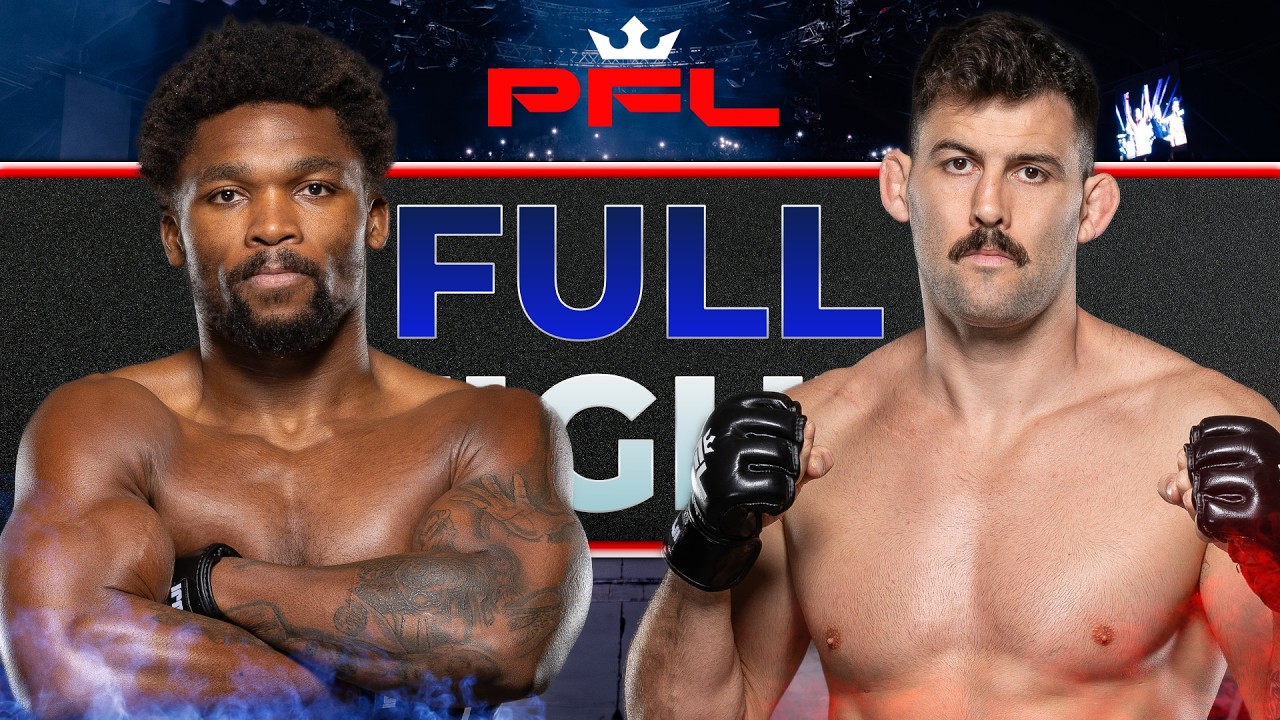 WHAT A BRAWL! | Abraham Bably v Rob Wilkinson | Full Fight | PFL San Diego background