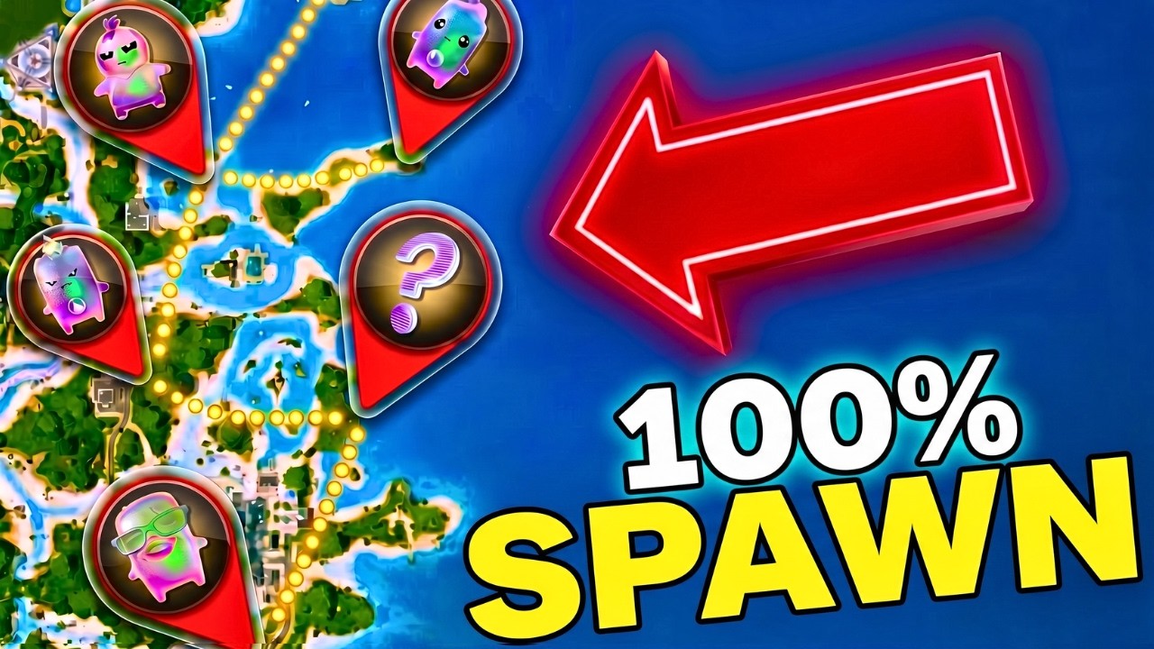 I Found the FASTEST Holofoil Sprite Route in Fortnite! background
