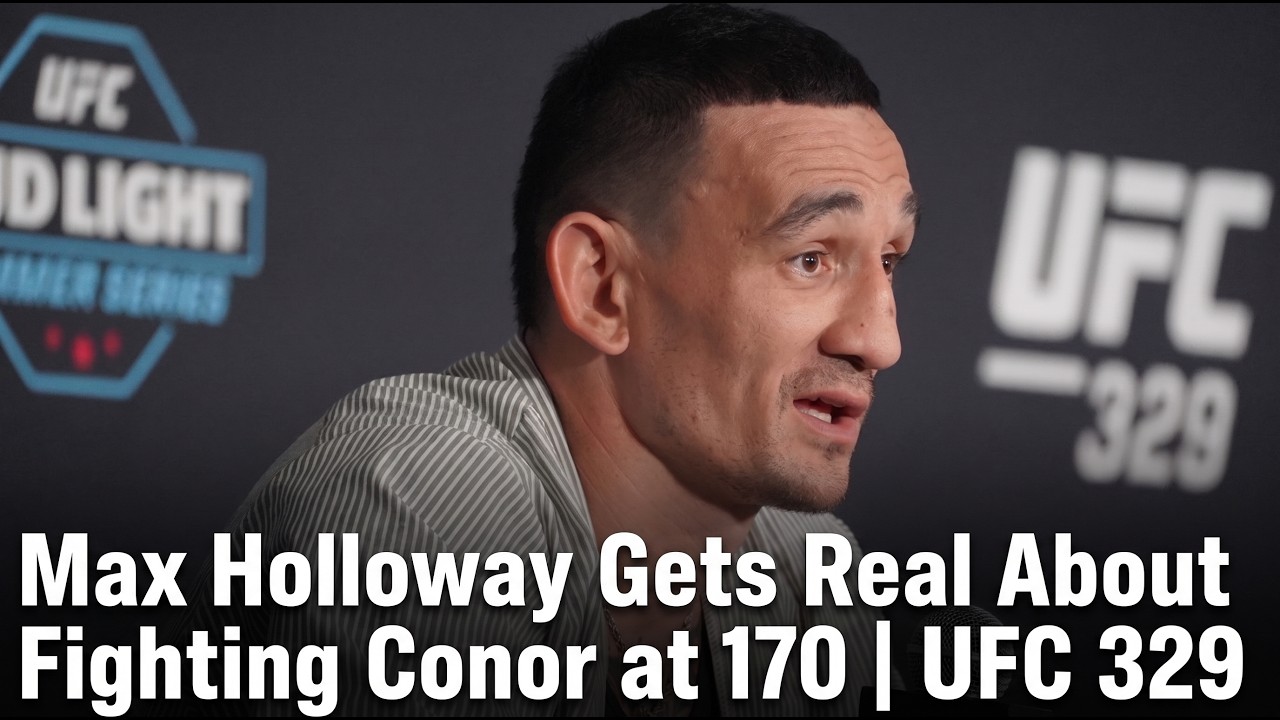 Max Holloway Isn’t Counting Conor McGregor Out 👀 background