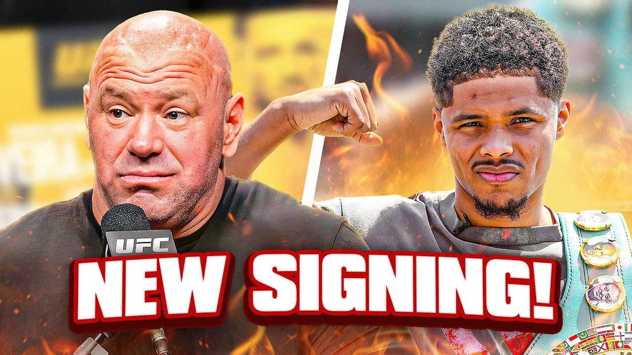 Dana White SHOCKS Everyone With Massive New Signing! background