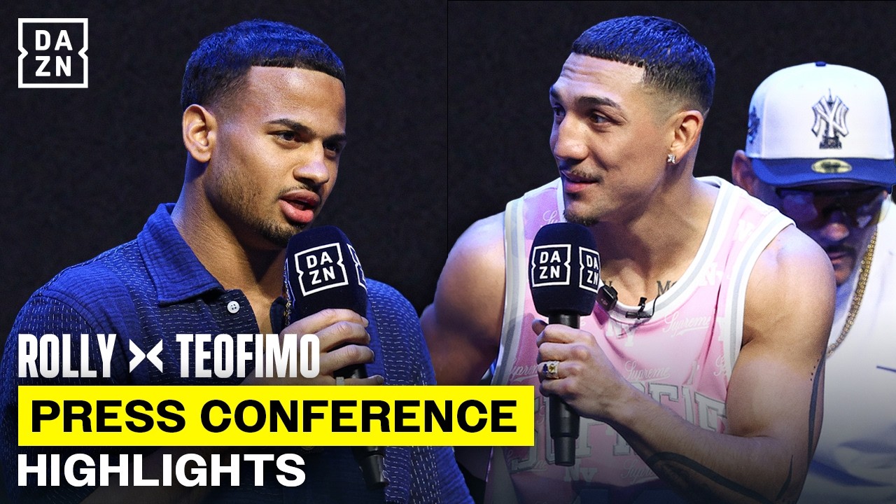 Rolly Romero vs. Teofimo Lopez | PRESS CONFERENCE HIGHLIGHTS background