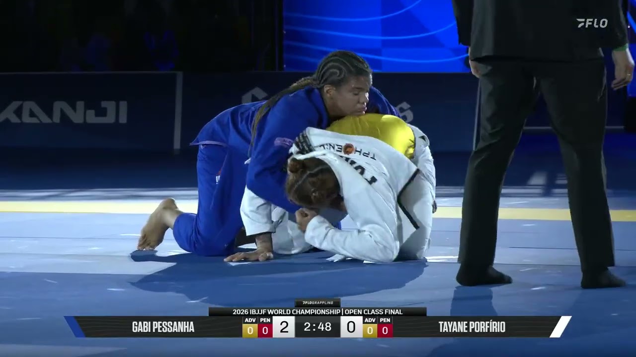 Tayane Porfírio vs Gabi Pessanha | 2026 World Jiu-Jitsu IBJJF Championship background
