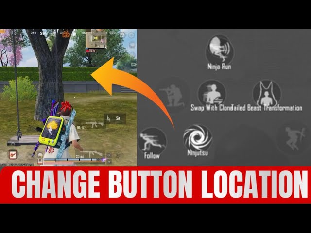 HOW TO CUSTOMIZE NARUTO SKILLS BUTTONS IN PUBG MOBILE | HOW TO CHANGE NARUTO BUTTONS background