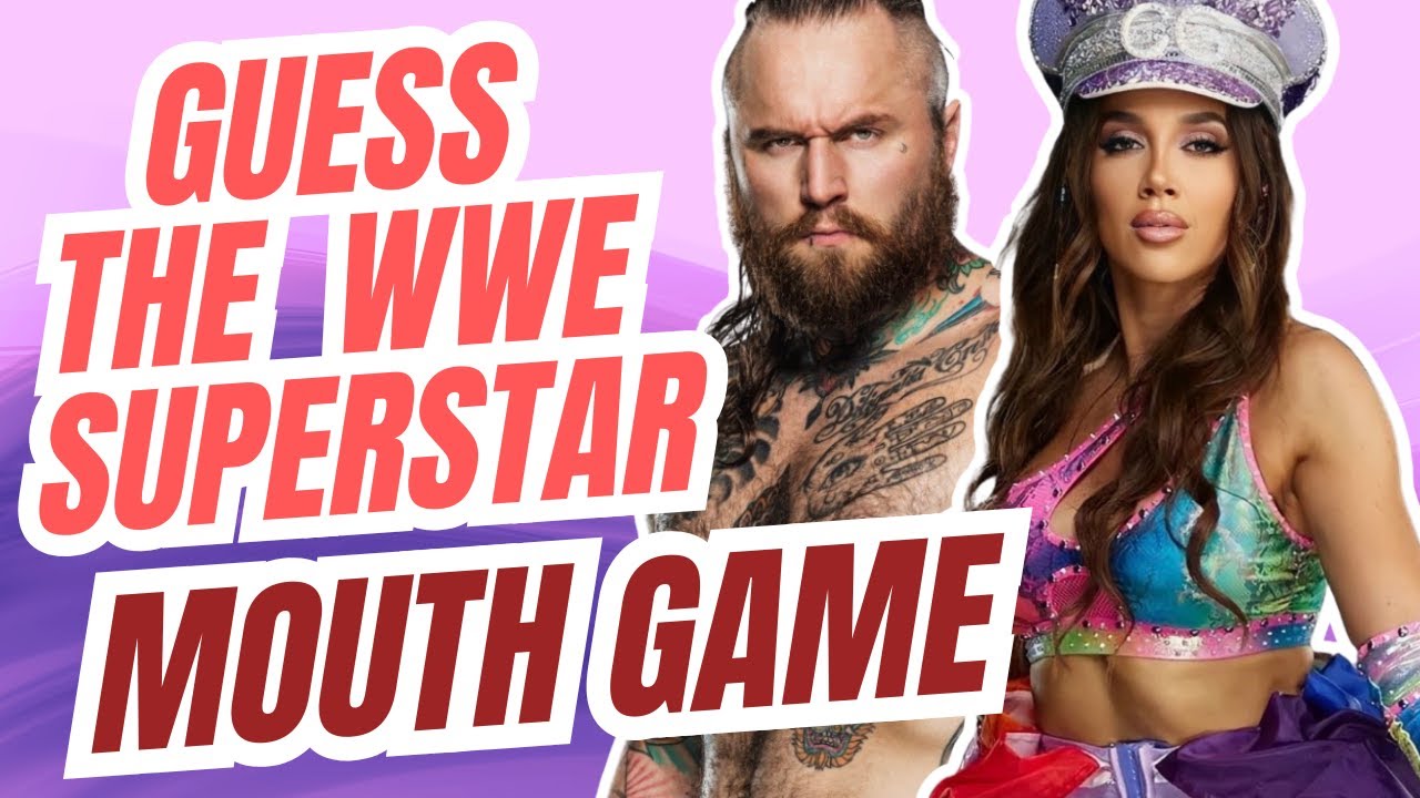 Play This Game and Guess The WWE Superstar's Mouth! background