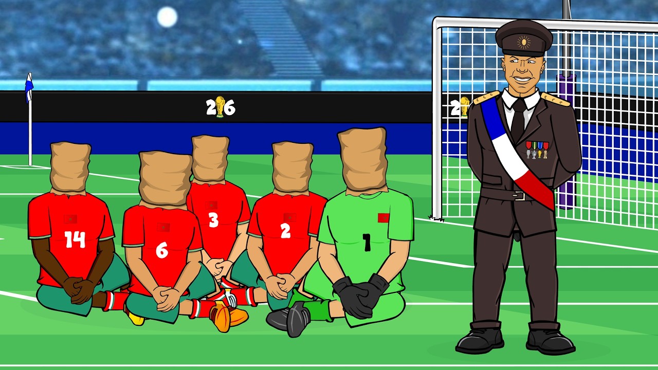 DICTATOR MBAPPE vs MOROCCO😂 (France 2-0 World Cup Highlights Goals) background