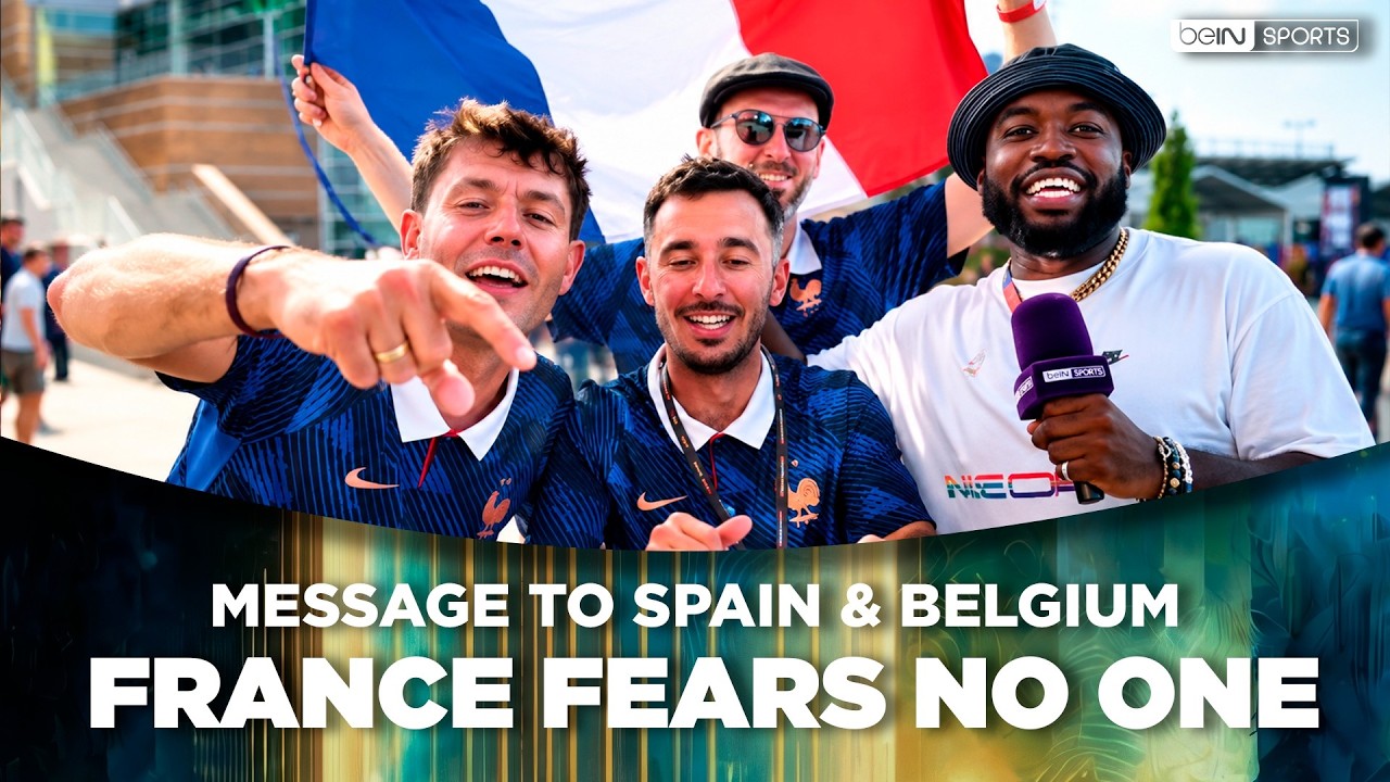 France Fans Dream of Another World Cup Final After a Huge Win Over Morocco | beIN SPORTS USA background