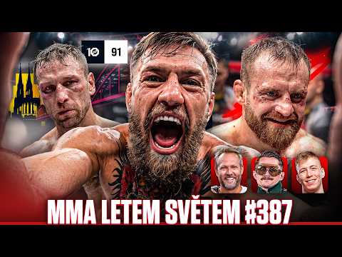 McGregor zpátky v kleci! Conorův návrat za 100 mega | MMA LETEM SVĚTEM #387 background