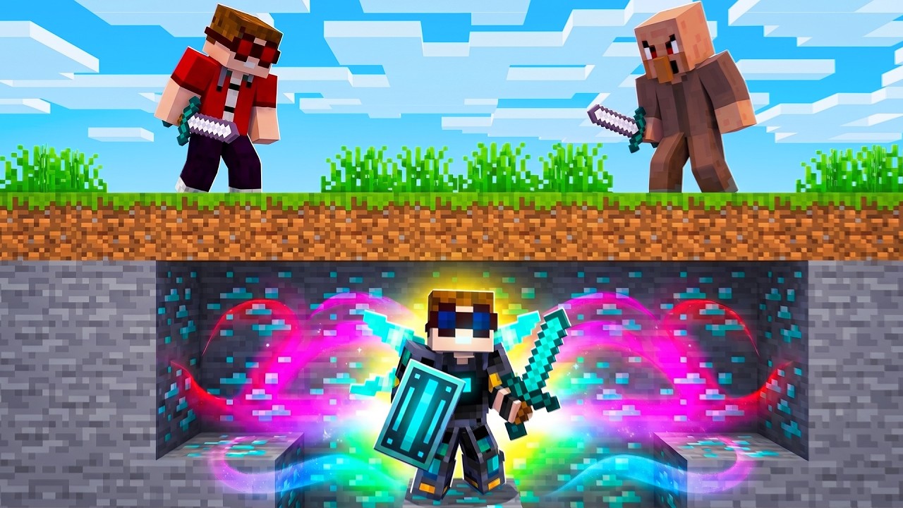 AVARITIA GOTT LÄUFER vs. JÄGER in Minecraft Manhunt! background