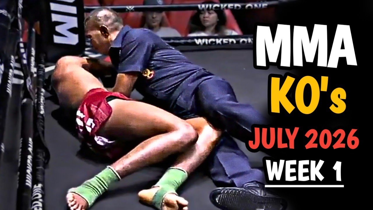 Insane MMA Knockouts, July 2026 | Week 1 background