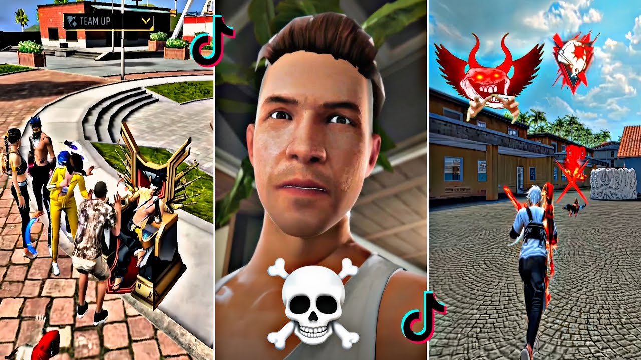 BEST VIDEO FREE FIRE 🥶😈 EDITS TIKTOK TROLL FACE ☠️👾 P.267 background