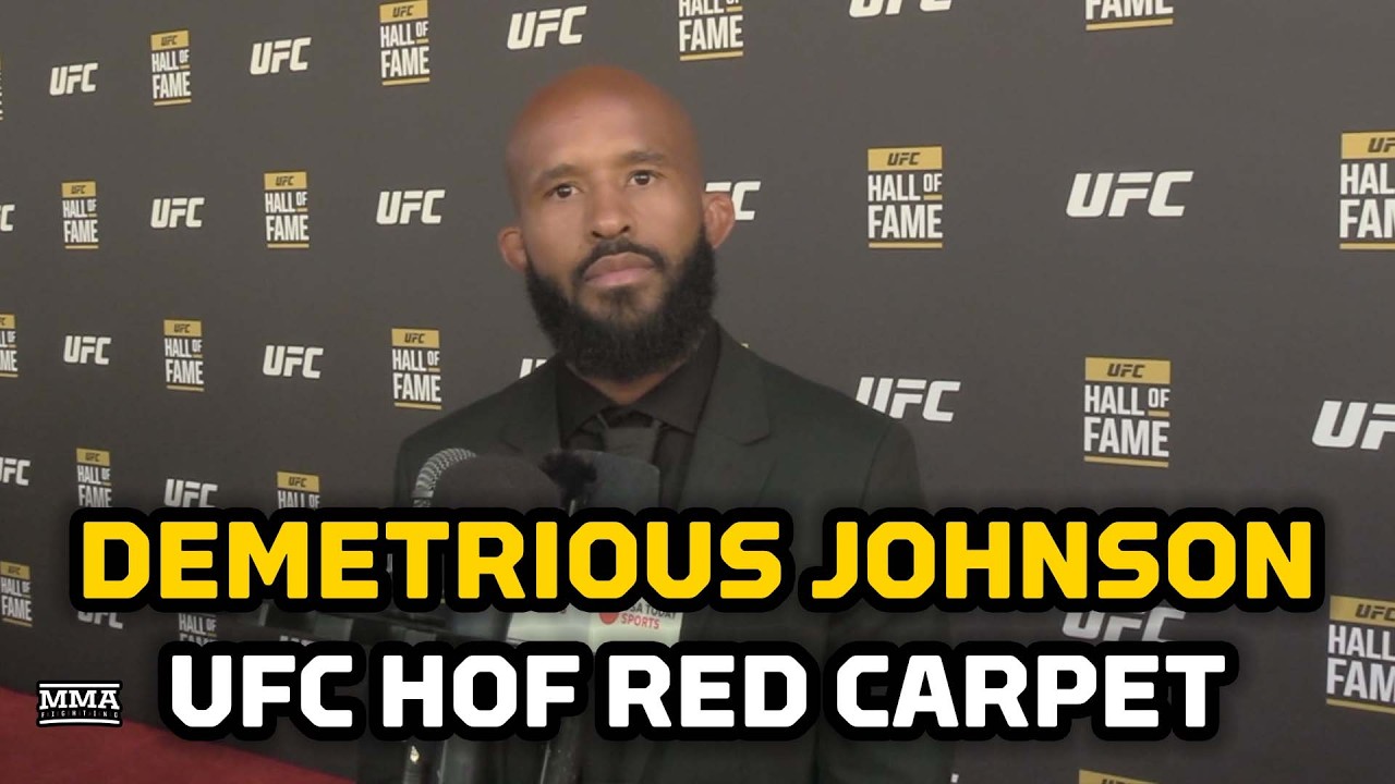 Demetrious Johnson On ADVICE To Dustin Poirier, UFC Hall of Fame Nod | MMA Fighting background