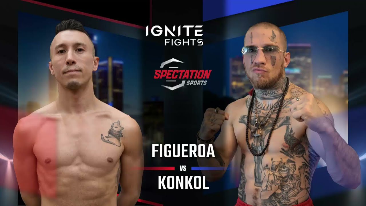 Gary Konko vs. Alex Figueroa - IGNITE Fights 113 background