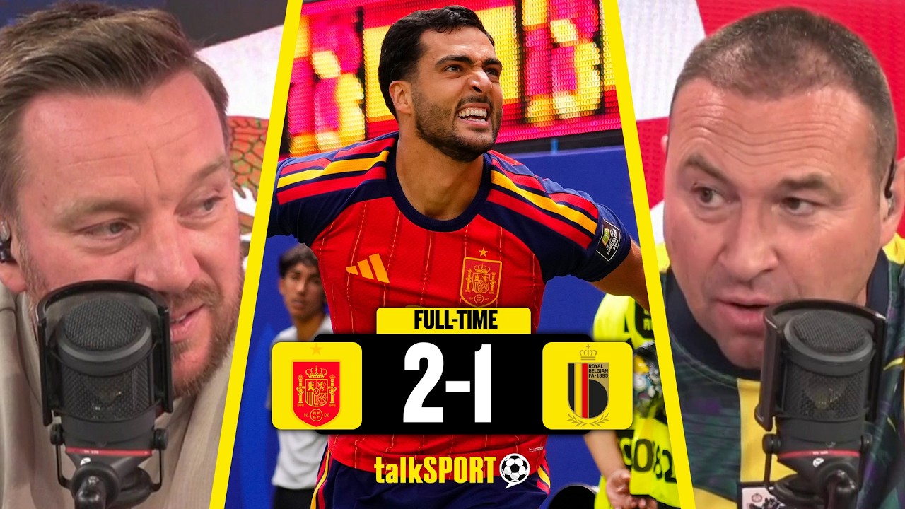 AD-FREE: SPAIN AREN'T GREAT! O'Hara & Cundy REACT to Spain's Win Over Belgium at the World Cup! background