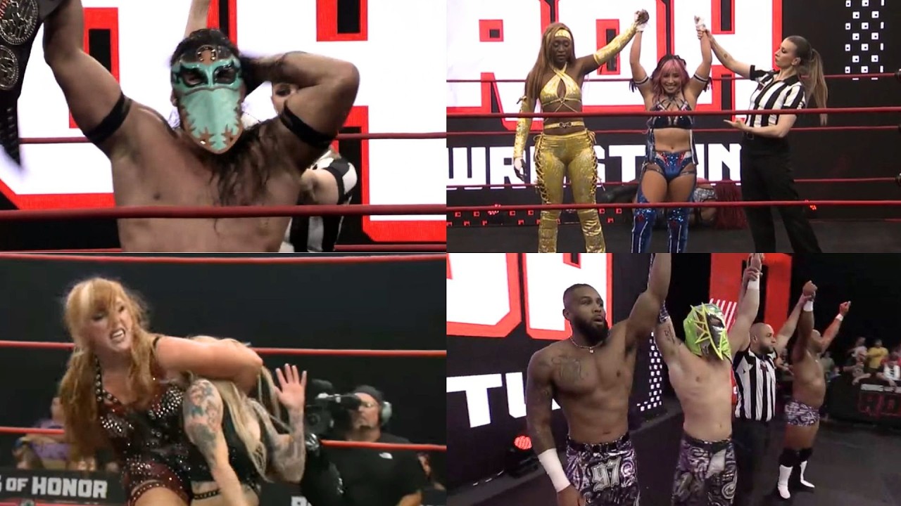 Ring of Honor 07/09/26 Results- Bandido Retains, STP Interested In Miles, Mina & Aminata Wins ЁЯФе background