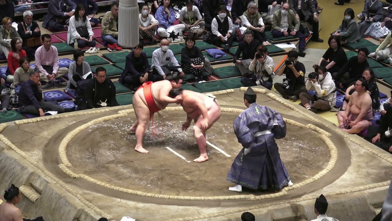 4K《十両》炎鵬×白熊 藤天晴×白鷹山 西ノ龍×大花竜 日翔志×嘉陽 湘南乃海×玉正鳳 他【大相撲令和8年5月場所】14日目 juryo【SUMO MAY DAY14】2026/05/23 2026-07-10 16:09 background