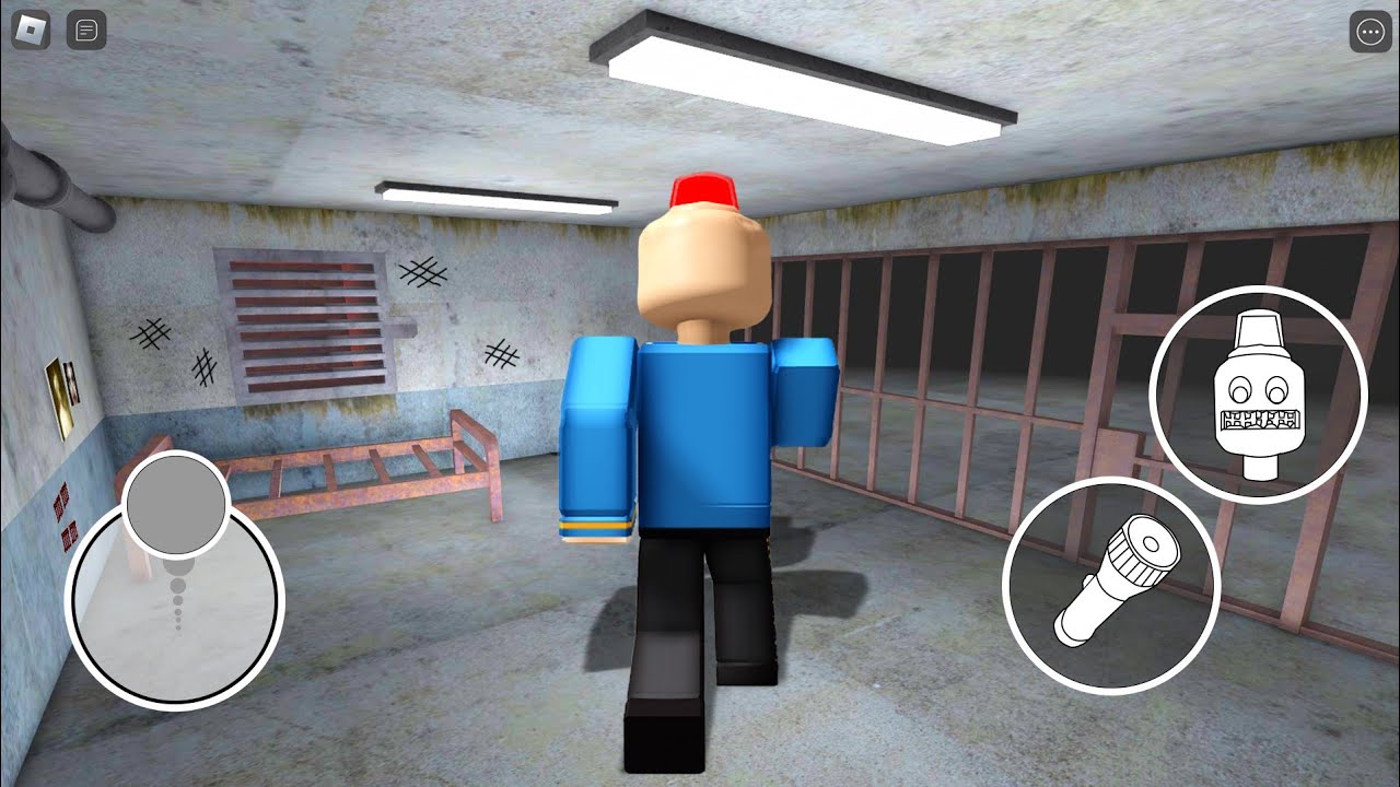 Escape The Siren Cop's Prison!! - Roblox Obby Full Gameplay 4K #roblox background