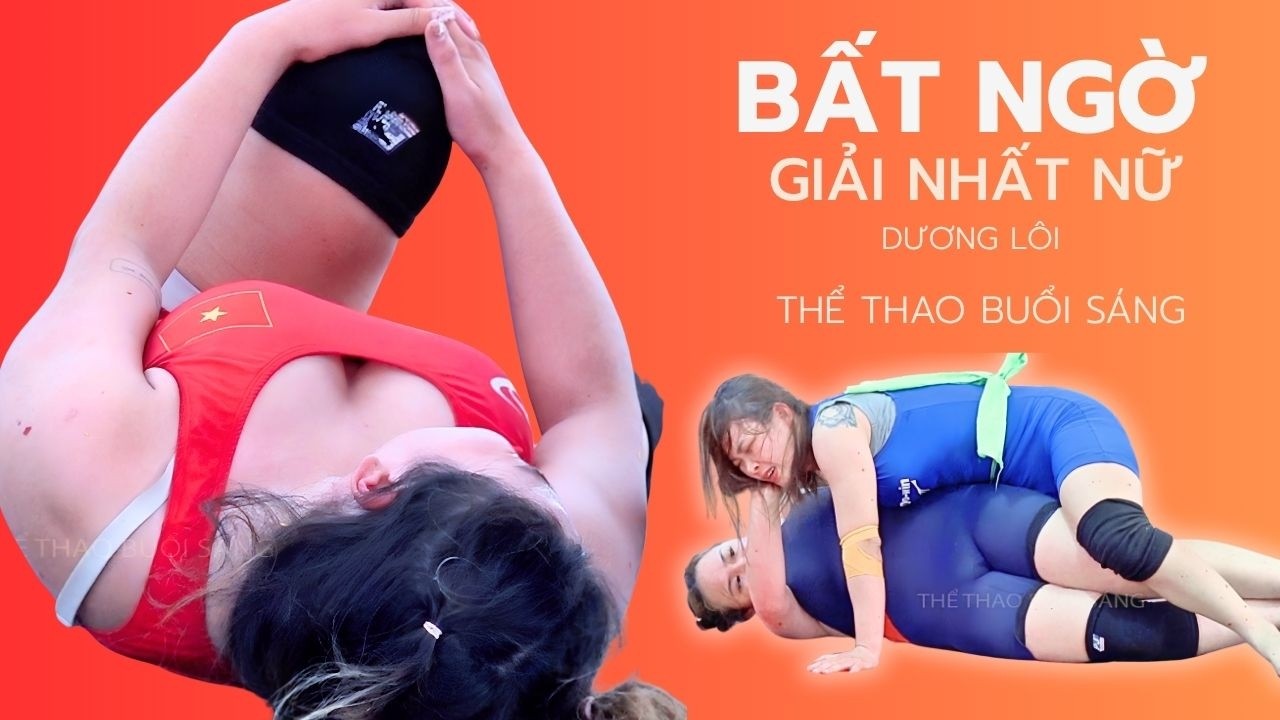 VẬT NỮ Dương Lôi.P5- giải nhất kinh điển p1 - Vietnamese Women's Wrestling background