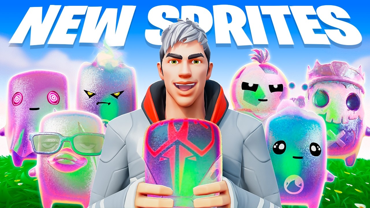 Finding ALL Holofoil Sprites in Fortnite (no trading) background